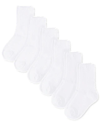 Boys Crew Socks 6-Pack