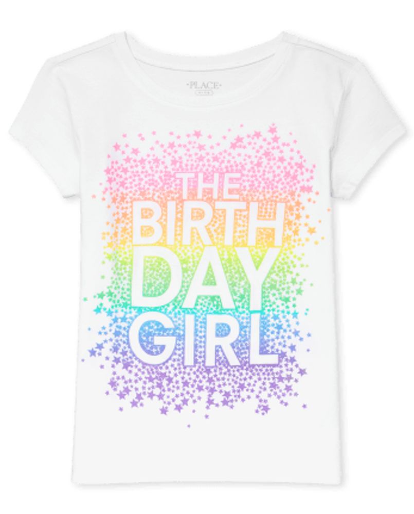 Girls Birthday Graphic Tee