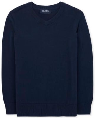 Boys Uniform V-Neck Sweater