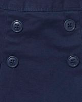 Girls Uniform Stretch Button Skort