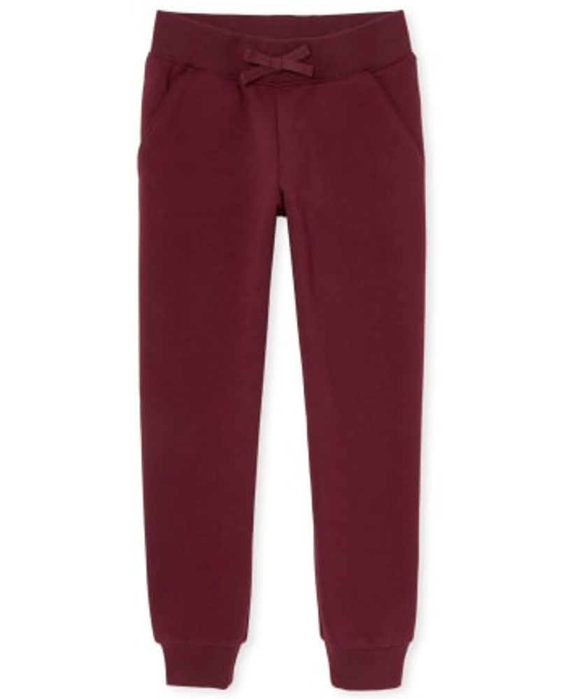 Girls Fleece Jogger Pants