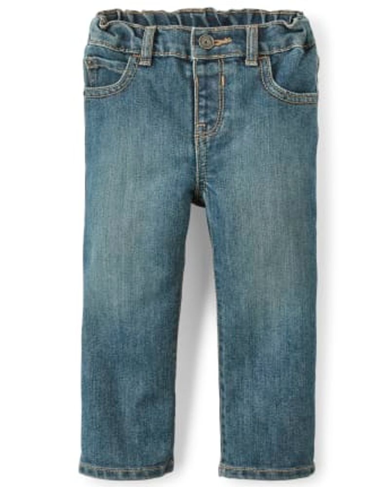 Baby And Toddler Boys Basic Bootcut Jeans