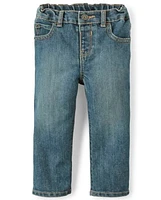 Jean bootcut basique pour bébé et tout-petit garçon