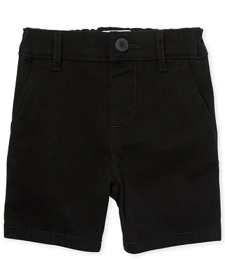 Short chino d'uniforme pour toute-petite fille