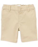 Toddler Girls Uniform Stretch Chino Shorts