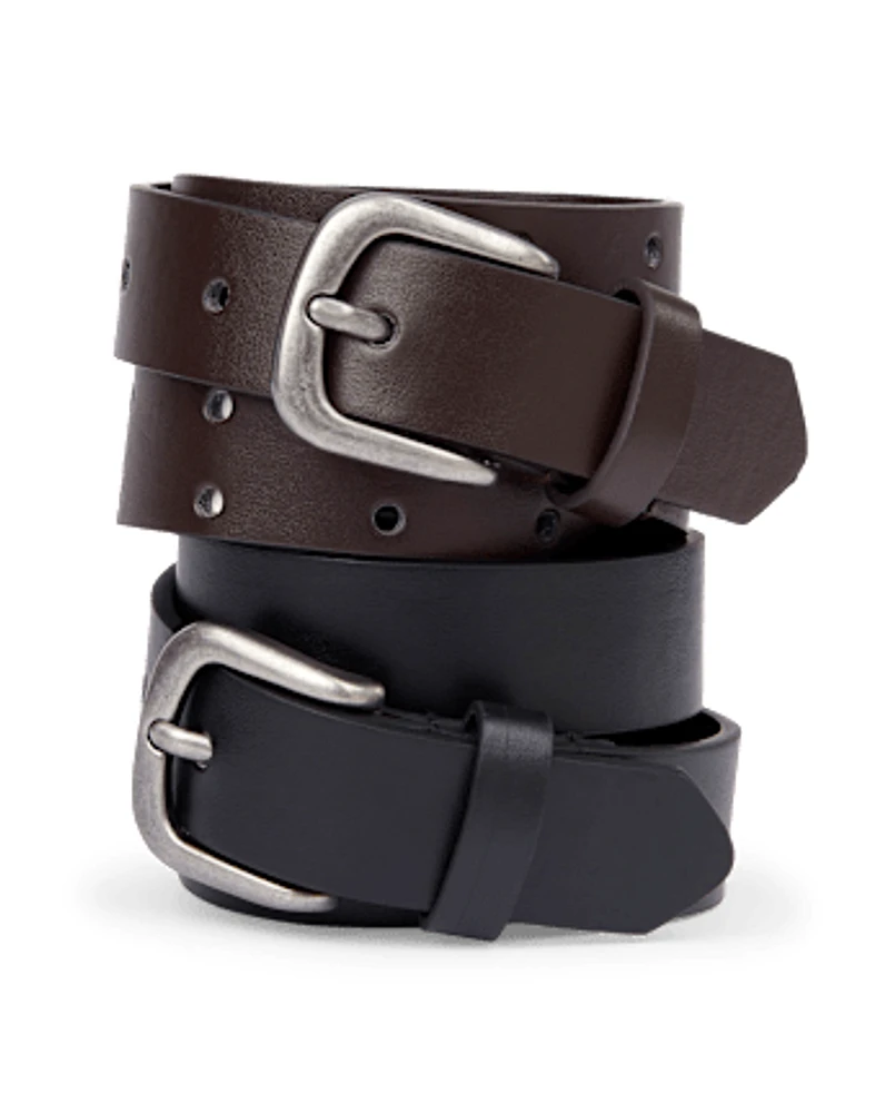 Boys Belt 2-Pack