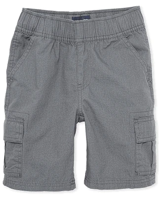 Boys Pull On Cargo Shorts - Slim