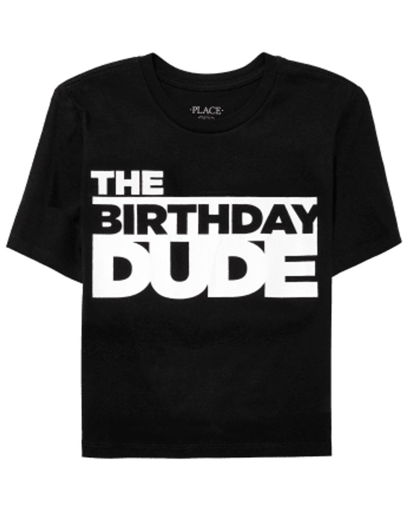 Boys Birthday Dude Graphic Tee