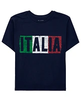 T-shirt graphique Italia pour garçon