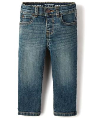 Baby And Toddler Boys Basic Straight Stretch Jeans