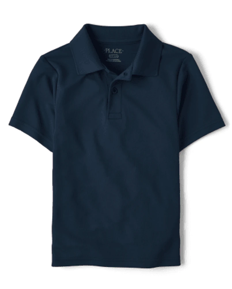 Boys Uniform Performance Polo