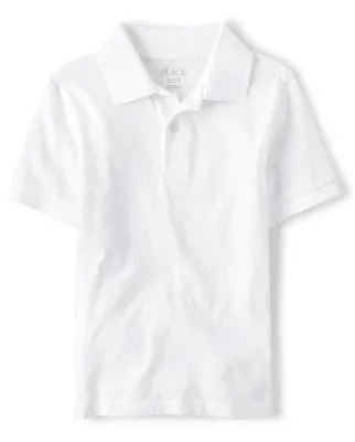 Boys Uniform Soft Jersey Polo