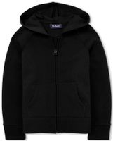 Girls Fleece Zip Up Hoodie