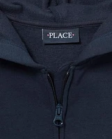Girls Fleece Zip Up Hoodie