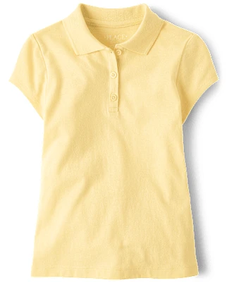 Girls Uniform Soft Jersey Polo