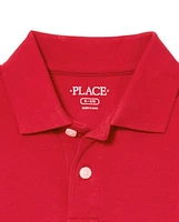 Kids Uniform Pique Polo 5-Pack