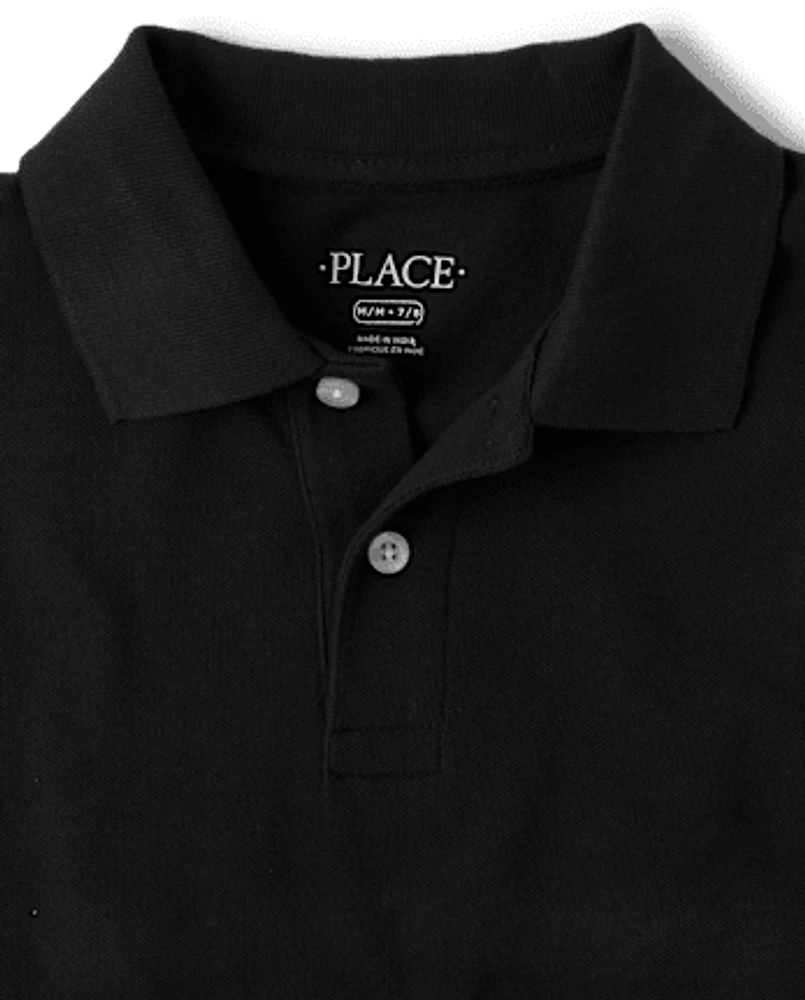Kids Uniform Pique Polo