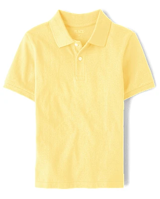 Kids Uniform Pique Polo