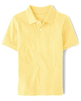 Kids Uniform Pique Polo
