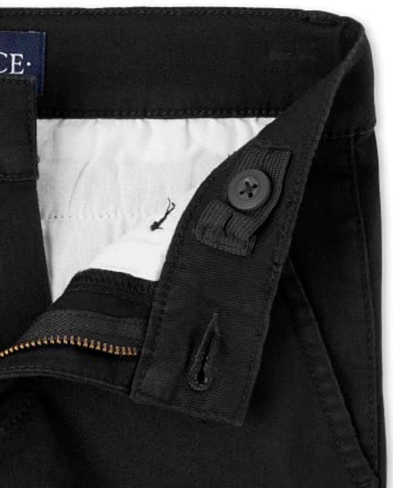 Pantalon chino skinny stretch pour garçon