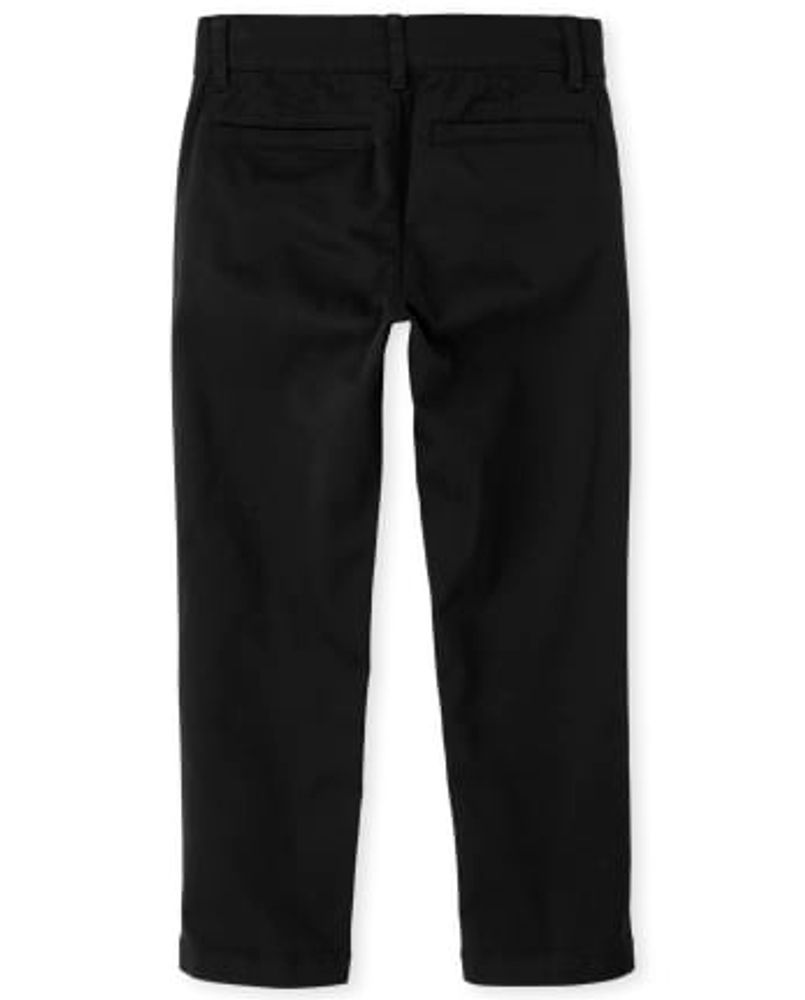 Boys Uniform Stretch Skinny Chino Pants