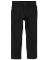 Boys Uniform Stretch Skinny Chino Pants