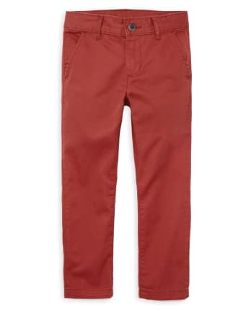 Boys Uniform Stretch Skinny Chino Pants