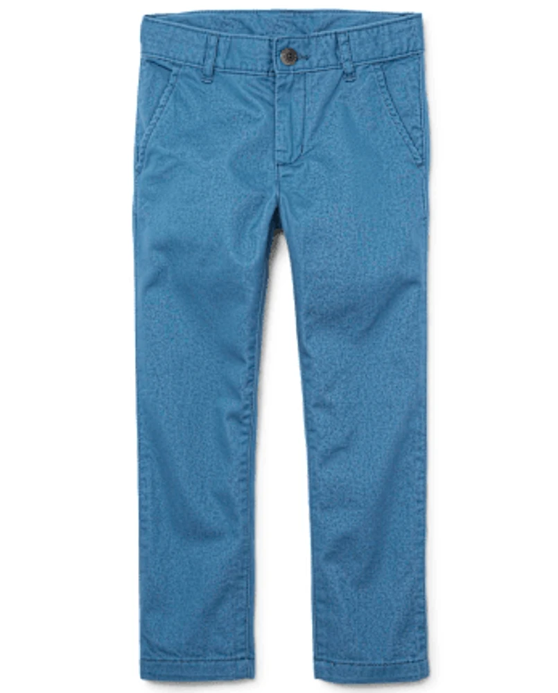 Pantalon chino skinny stretch pour garçon