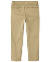 Boys Uniform Stretch Skinny Chino Pants