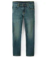 Boys Husky Straight Jeans