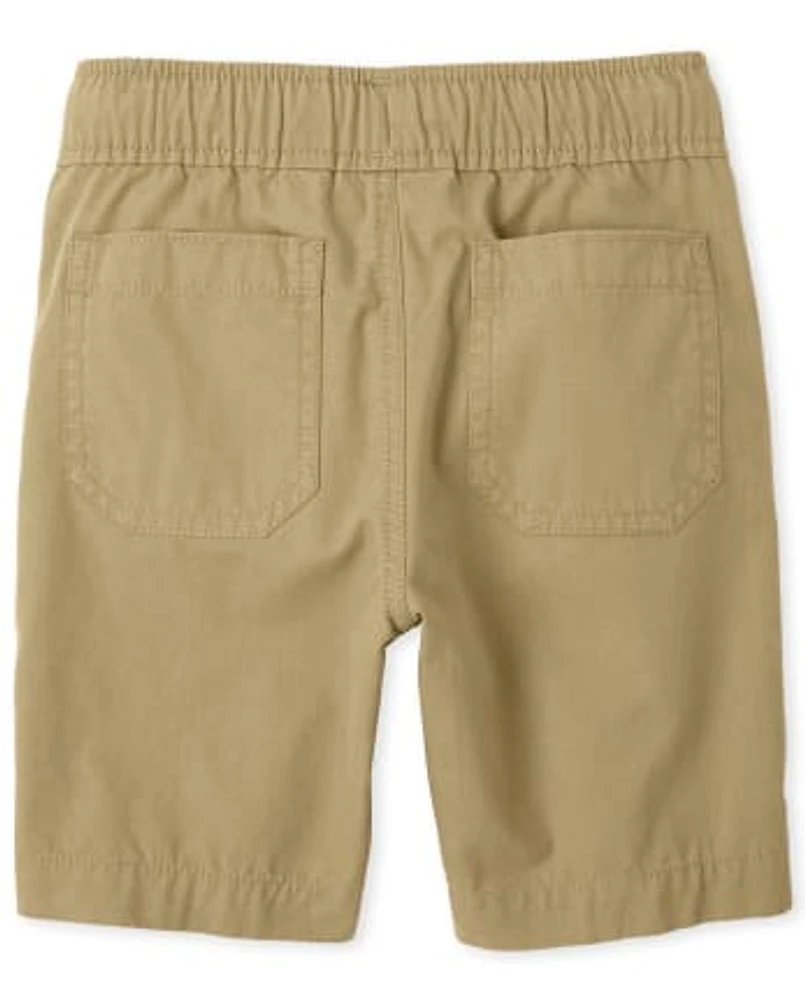 Boys Pull On Jogger Shorts