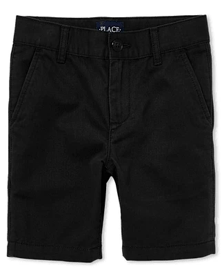 Boys Uniform Stretch Chino Shorts