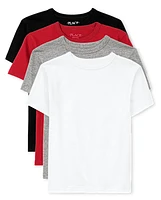 Boys Tee Shirt 4-Pack