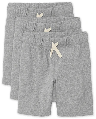 Boys French Terry Shorts 3-Pack