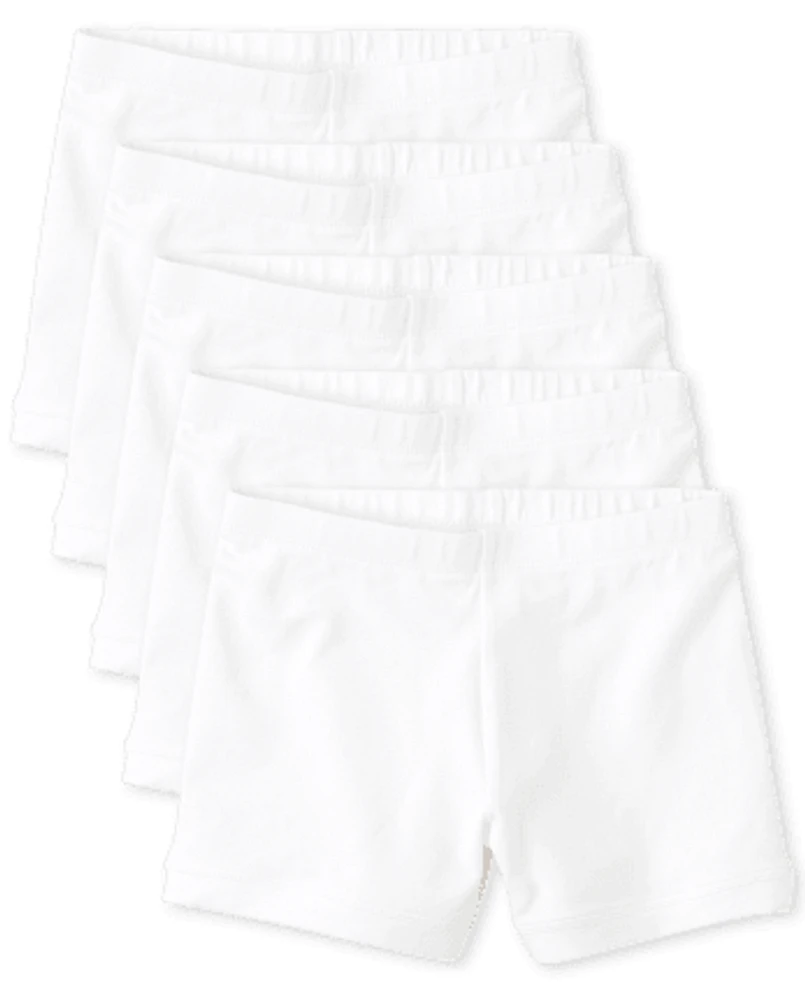 Girls Cartwheel Shorts 5-Pack