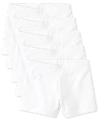 Girls Cartwheel Shorts 5-Pack