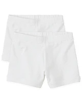 Girls Cartwheel Shorts 2-Pack