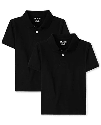 Kids Uniform Pique Polo -Pack