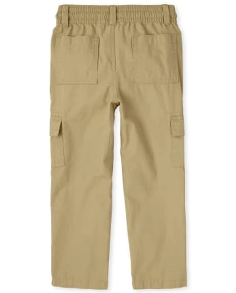 Pantalon cargo à enfiler pour garçon