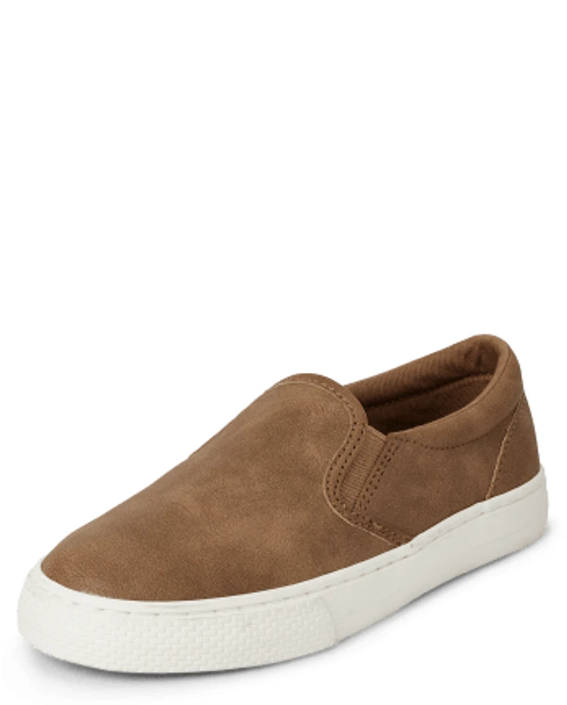 Boys Slip On Sneakers