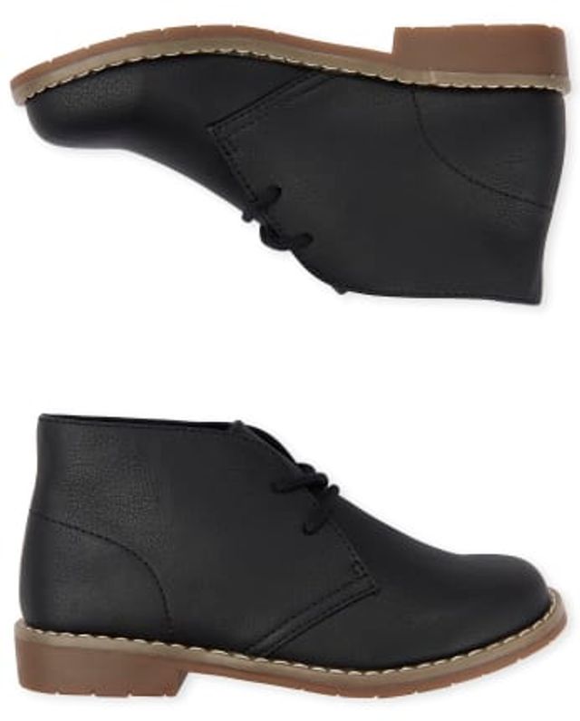 Baby Boy Boots Children Kids Casual Lace Up Ankle Boots Toddler