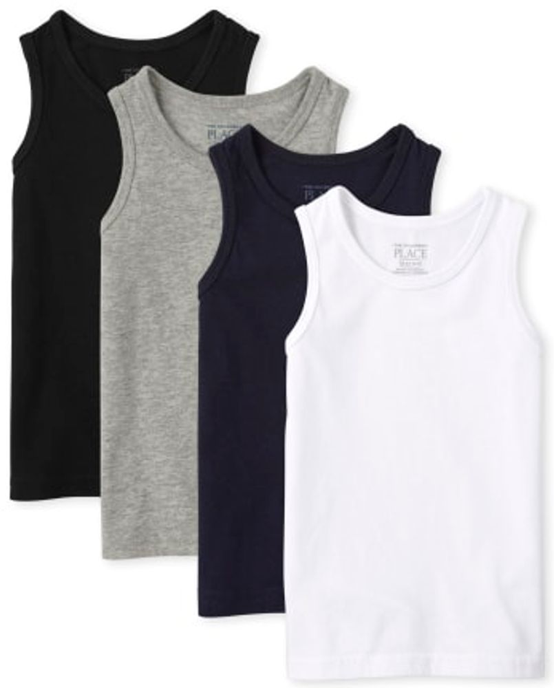 Baby And Toddler Boys Tank Top 4-Pack