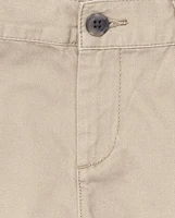Boys Uniform Stretch Chino Shorts 2-Pack