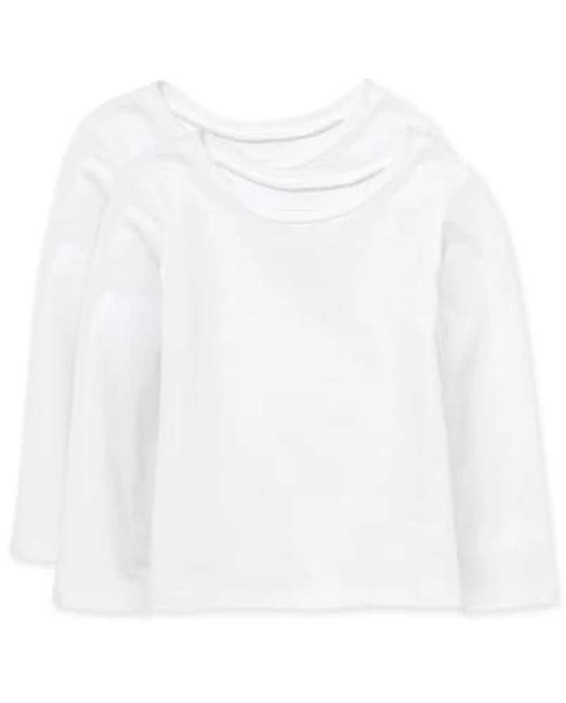 Baby And Toddler Girls Tee Shirt 2-Pack