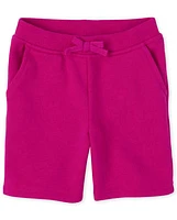 Short en molleton pour toute-petite fille