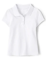 Toddler Girls Uniform Pique Polo