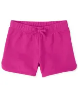 Girls French Terry Dolphin Shorts