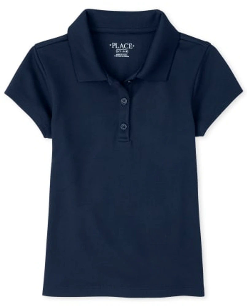 Girls Uniform Performance Polo