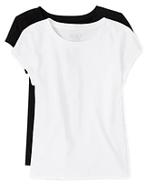 Lot de 2 t-shirts pour filles