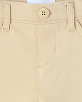 Lot de 2 jeggings à enfiler en tricot Ponte pour fille